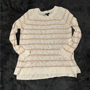 Gap Open-Knit Striped Beachy Sweater - XL